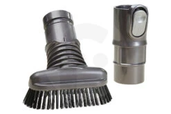 Dyson Meubelzuigmond (meubelborstel, Matrasborstel, Trapzuigmond) Met Harde Haren Incl. Koppelstuk Grijs Stofzuiger 91850704, 918507-04