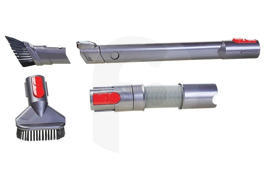 Dyson Car Cleaning Kit Zuigmondset (accessoireset) Set Van 4 Stuks Voor Snoerloze Steelstofzuiger 96833301, 968333-01 1 Dyson Car Cleaning Kit Zuigmondset (accessoireset) Set Van 4 Stuks Voor Snoerloze Steelstofzuiger 96833301, 968333-01