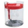 Dyson CY23 Opvangbak (stofcontainer, Stofreservoir) Transparant Rood 167x183x215mm Stofzuiger 96736302, 967363-02