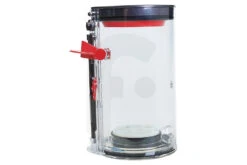 Dyson V11 / SV14 Opvangbak (stofcontainer, Stofreservoir) Transparant Rood 116x145x198mm Stofzuiger 97005001, 970050-01 -Dyson 628609af617c7 153531