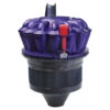 Dyson CY27 Cyclone Service Assy Satin Purple Cycloon (metalen Filter) In Opvangbak (stofcontainer, Stofreservoir) Incl. Vergrendeling Paars Grijs Stofzuiger 96624604, 966246-04