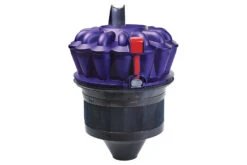 Dyson CY27 Cyclone Service Assy Satin Purple Cycloon (metalen Filter) In Opvangbak (stofcontainer, Stofreservoir) Incl. Vergrendeling Paars Grijs Stofzuiger 96624604, 966246-04